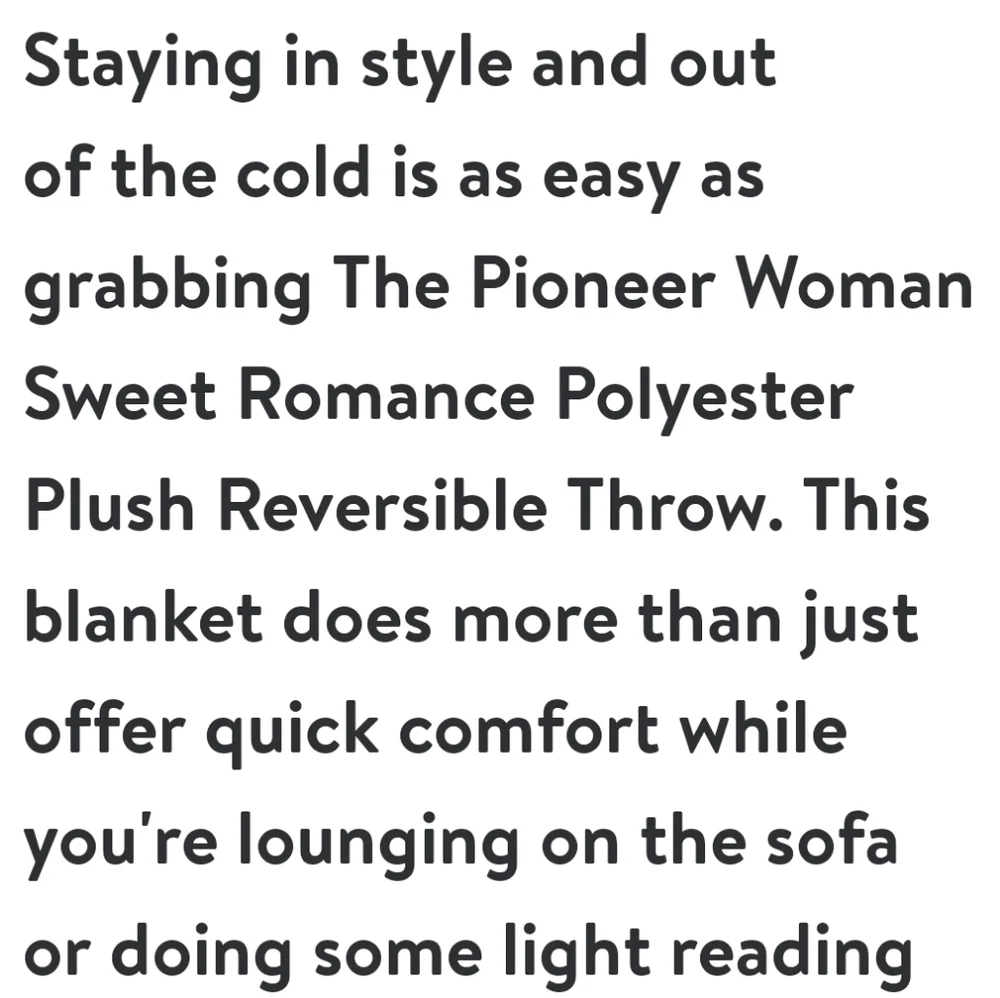 ❤️ Gift Set Pioneer Woman Sweet Romance Mug & Throw Blanket - Picture 3 of 6